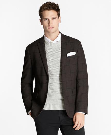 Brooks Brothers Windowpane Stretch-cotton Sport Coat