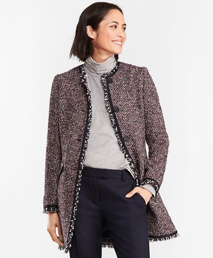 Brooks Brothers Boucle Coat