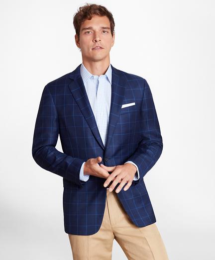 Brooks Brothers Regent Fit Navy Check Sport Coat