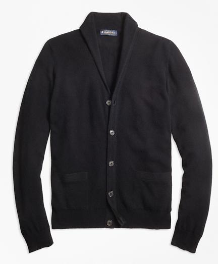 Brooks Brothers Cashmere Shawl Collar Cardigan