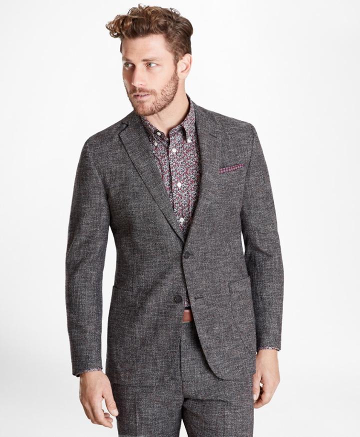 Brooks Brothers Men's Regent Fit Dobby Sport Coat