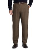 Brooks Brothers Men's Madison Fit Tic Weave Trousers