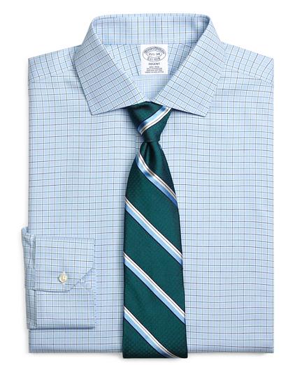 Brooks Brothers Non-iron Regent Fit Alternating Check Dress Shirt
