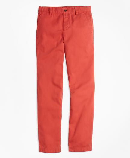 Brooks Brothers Washed Cotton Stretch Chinos