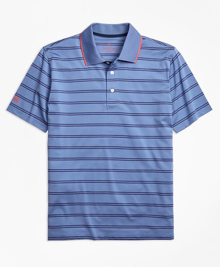 Brooks Brothers Performance Series Double-stripe Polo Shirt
