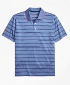 Brooks Brothers Performance Series Double-stripe Polo Shirt
