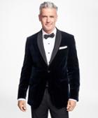 Brooks Brothers Regent Fit Black Watch Shawl Collar Tuxedo Jacket