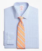 Brooks Brothers Madison Classic-fit Dress Shirt, Non-iron Tonal Sidewheeler Check