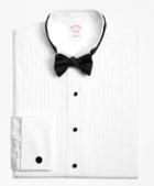Brooks Brothers Traditional Fit Ten-pleat Wing Collar Tuxedo Shirt