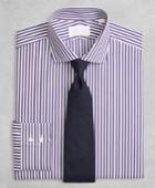 Brooks Brothers Men's Golden Fleece Extra Slim Fit Slim-fit Dress Shirt, English Collar Stripe