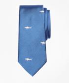 Brooks Brothers Shark Print Silk Tie