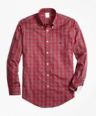 Brooks Brothers Non-iron Regent Fit Prince Charles Edward Stewart Tartan Sport Shirt