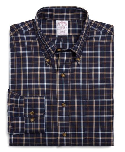 Brooks Brothers Non-iron Regular Fit Tattersall Sport Shirt