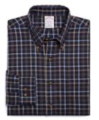 Brooks Brothers Non-iron Regular Fit Tattersall Sport Shirt