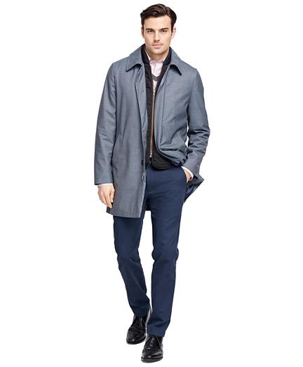 Brooks Brothers Lightweight Wool Short Town Coat