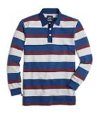 Brooks Brothers Cotton Triple Stripe Rugby