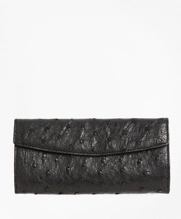 Brooks Brothers Ostrich Wallet