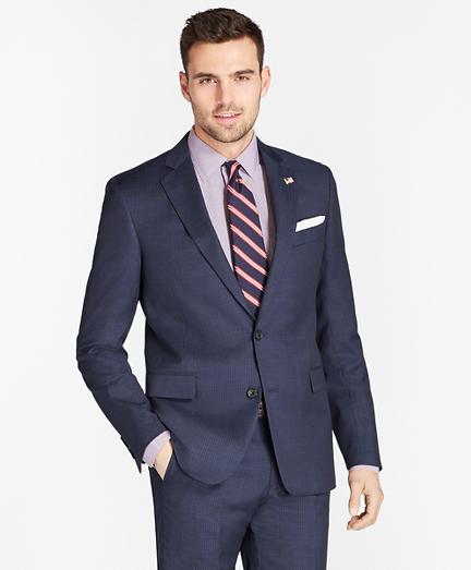 Brooks Brothers Regent Fit Tic With Stripe 1818 Suit