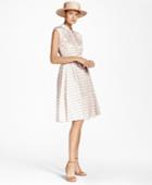 Brooks Brothers Women's Floral Cotton-sateen Shirt Dress