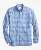 Brooks Brothers Men's Check End-on-end Broadcloth Sport Shirt