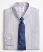 Brooks Brothers Men's Regular Fit Classic-fit Dress Shirt, Non-iron Double Stripe