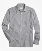 Brooks Brothers Men's Houndstooth Twill Sport Shirt
