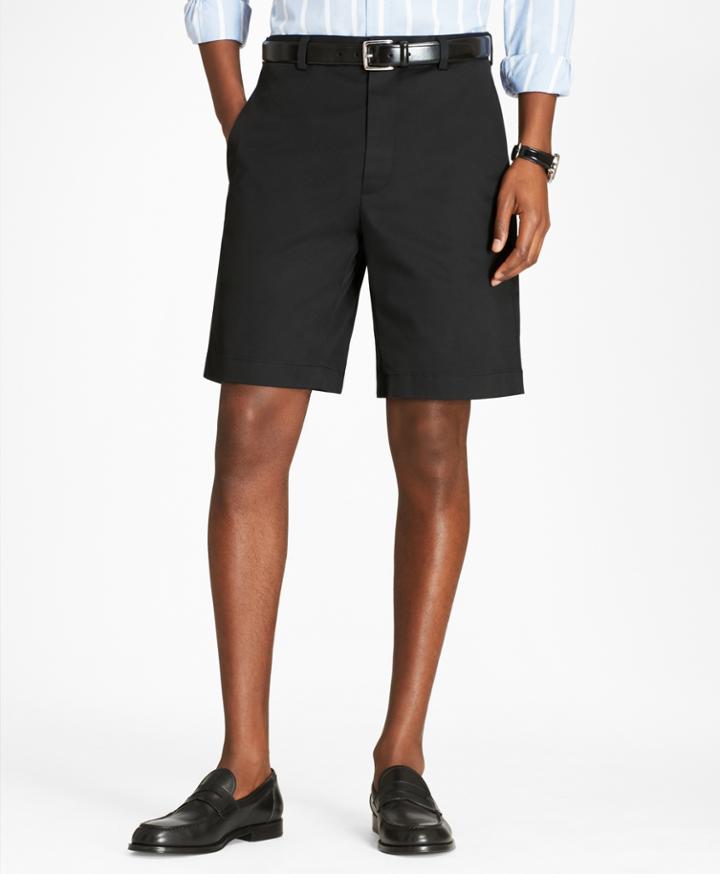 Brooks Brothers Men's Flat Front Stretch Advantage Chino Shorts