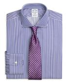 Brooks Brothers Men's Slim Fit Split Stripe Dress Shirt