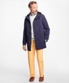 Brooks Brothers Men's Hooded Storm Coat