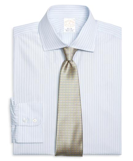 Brooks Brothers Golden Fleece Regent Fit Alternating Stripe Dress Shirt