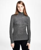 Brooks Brothers Metallic Turtleneck Sweater