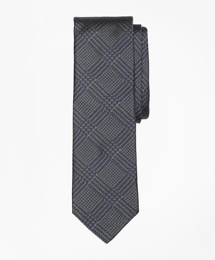 Brooks Brothers Glen Plaid Slim Tie