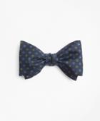 Brooks Brothers Men's Mini-flower Print Bow Tie