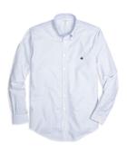 Brooks Brothers Men's Non-iron Regent Fit Oxford Stripe Sport Shirt