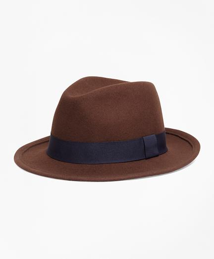 Brooks Brothers Wool Blocked Hat