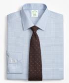 Brooks Brothers Milano Slim-fit Dress Shirt, Non-iron Two-tone Framed Windowpane