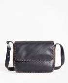 Brooks Brothers Leather Cross-body Bag
