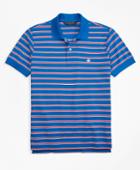 Brooks Brothers Men's Slim Fit Outlined Stripe Polo Shirt