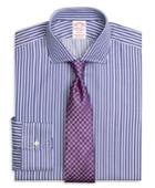 Brooks Brothers Men's Regular Fit Classic-fit Dress Shirt, Split Stripe