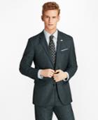 Brooks Brothers Men's Milano Fit Mini-check 1818 Suit