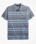 Brooks Brothers Men's Original Fit Multi-stripe Polo Shirt