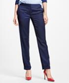 Brooks Brothers Women's Wool Blend Pinstripe Pants