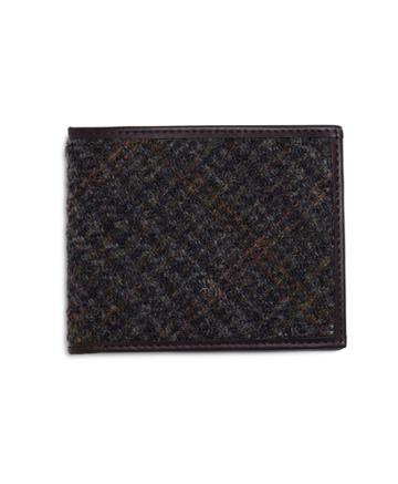 Brooks Brothers Men's Harris Tweed Wallet