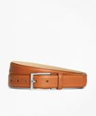 Brooks Brothers Vegtan Leather Belt