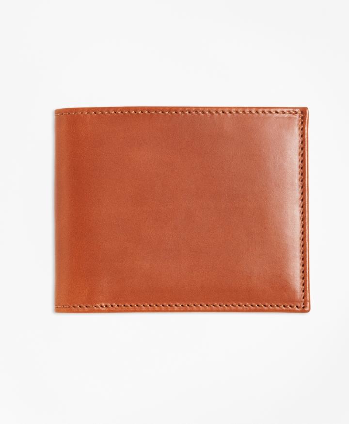 Brooks Brothers Men's Vegetable Tanned Leather Wallet
