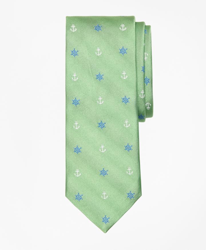 Brooks Brothers Men's Nautical Motif Tie