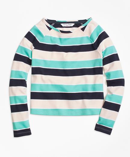Brooks Brothers Multi Stripe Tee