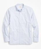 Brooks Brothers Year Of The Pig Striped Oxford Sport Shirt