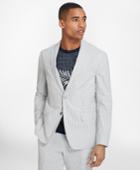 Brooks Brothers Men's Two-button Seersucker Sport Coat