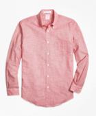 Brooks Brothers Madison Fit Houndstooth Sport Shirt